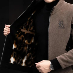 [LEVE 2 PAGUE 1] Jaqueta Masculina Monarch em Lã Premium (Presença de Homem Imponente)