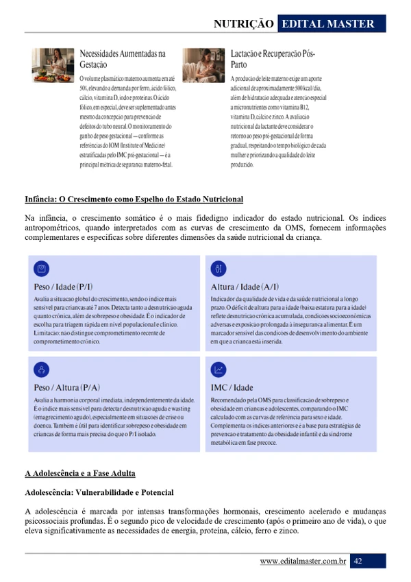 Nutrição ENARE 2026/2027