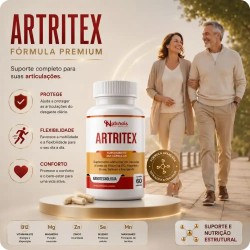 Artritex - Para você que Não aceita ficar parado vendo A vida passar - Kit com 3 frascos