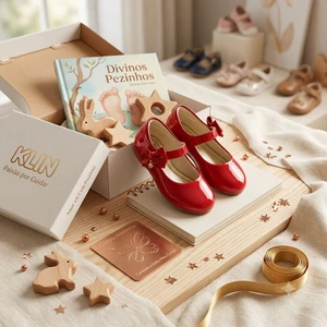  SAPATILHA PRINCESA  VERMELHO KLIN 152157