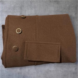 Casaco sobretudo feminino em tecido lã batida moda de inverno