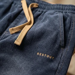 [PAGUE 2, LEVE 4] Kit de Calças Bestout Masculina em Veludo e Algodão com Cordão + BRINDE Surpresa!