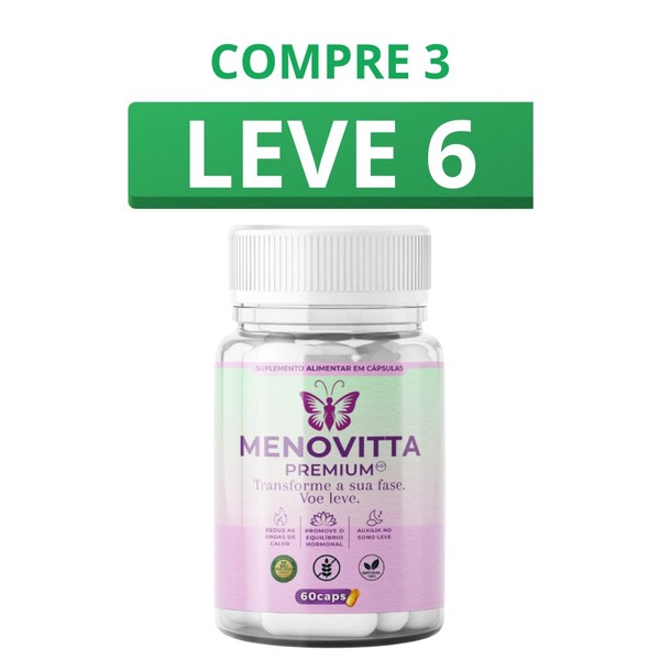 Menovitta 60 Cápsulas + Frete Grátis