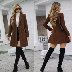 Sobretudo Feminino Elegante 
