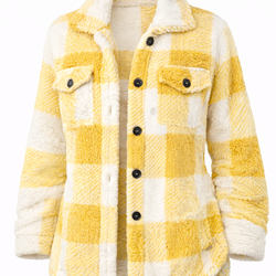 Casaco Feminino Xadrez Teddy