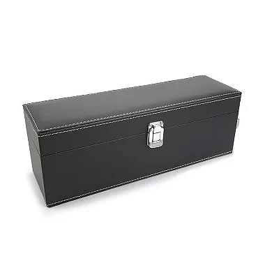 Maleta para 1 Garrafa de Vinho com Acessórios - Preto (HX-S018)