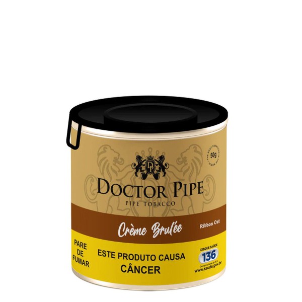 Fumo para Cachimbo Doctor Pipe Creme Brulee - Lt (50g)