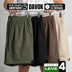 [Leve 4, Pague Só 2!] Bermuda Kratos Masculina em Poliéster de Alta Tenacidade e Elastano de Ventilação Extrema com Trama Microperfurada