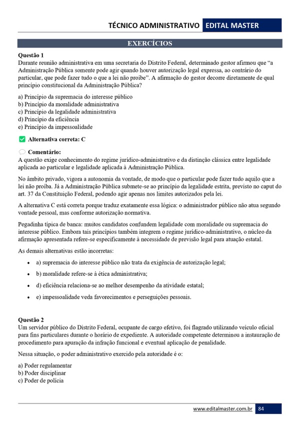 Agente Administrativo - Altos PI