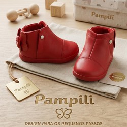 TENIS INFANTIL PAMPILI POM POM VERMELHO PEPER SINT - 108148 