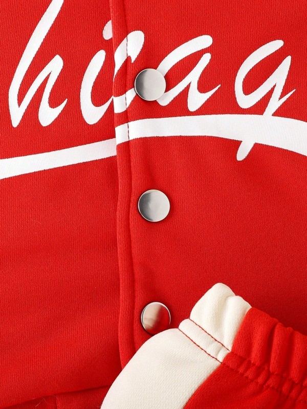 Conjunto Varsity Red Chicago