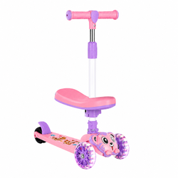 Patinete Infantil 3 Rodas com Assento TIGRE