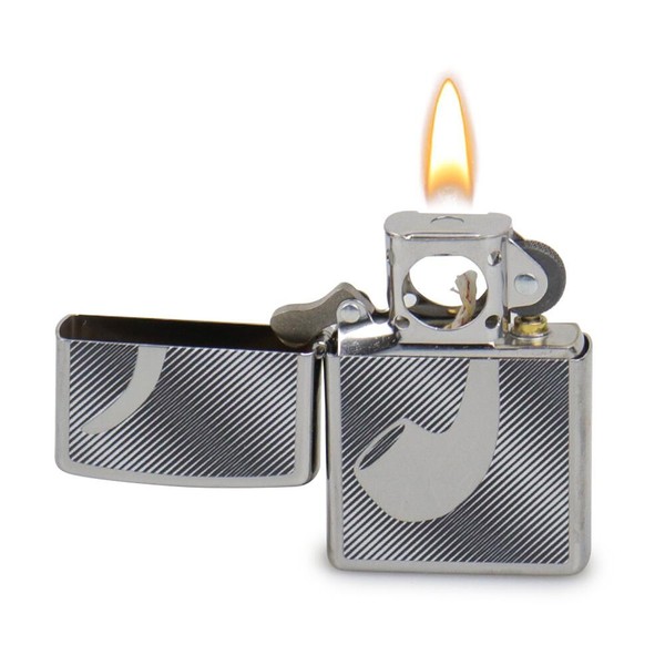 Isqueiro Zippo Pipe and Lines Design (Para Cachimbo)