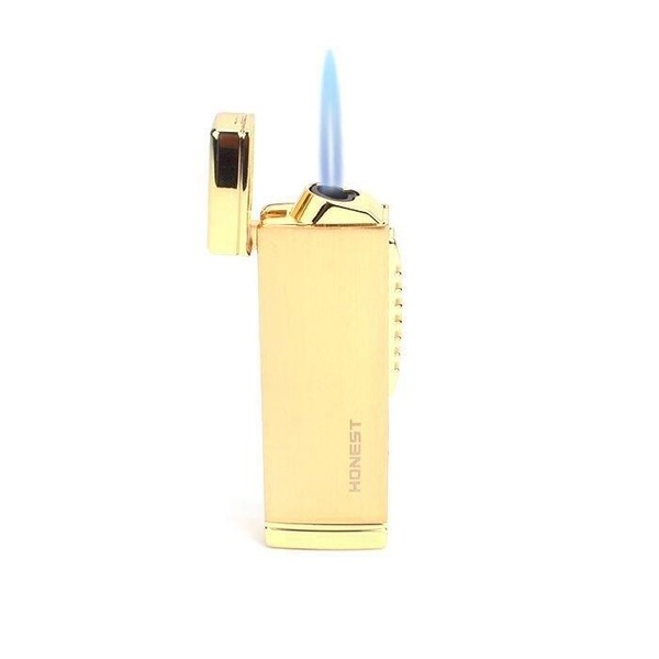 Isqueiro Maçarico Honest 727 - Dourado (1 Chama)