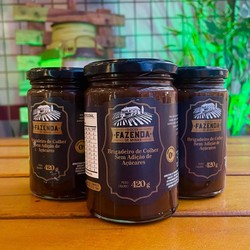 Brigadeiro de Colher Zero Adição de Açúcar Fazenda de Minas 420 g