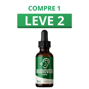 Audiovita 30ml + Frete Grátis