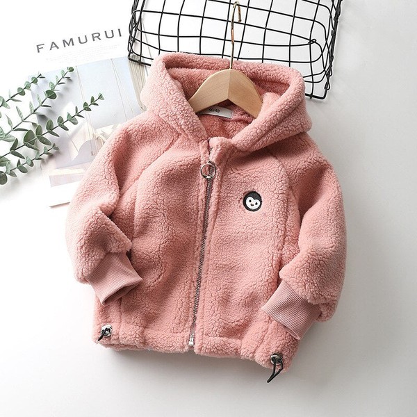 Jaqueta Infantil Fleece com Capuz