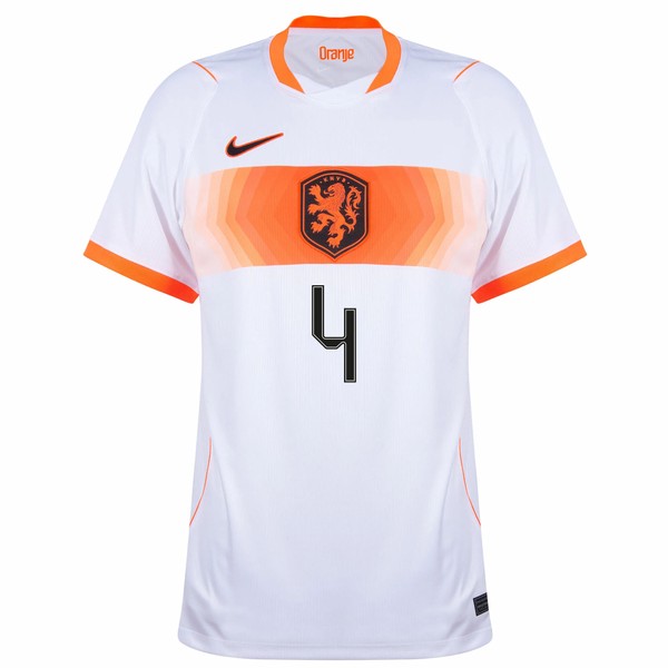 Camisa Seleção Netherlands Away 2026/27 Virgil 4