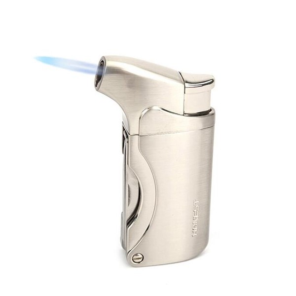 Isqueiro Maçarico Honest 241 - Prata Mod.2 (1 Chama)