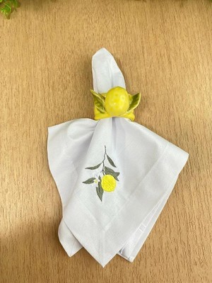 Porta Guardanapo Lemon Garden