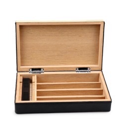 Umidor de Viagem Cohiba para 4 Charutos Deluxe - Preto