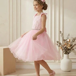 Vestido Luxo - Rosa Bebê