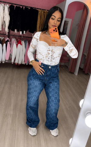 Calça Wedleg LV Clara 