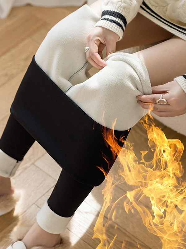  legging termica peluciada gola alta 
