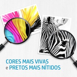 Refil de Tinta HP Azul Ciano - GT52
