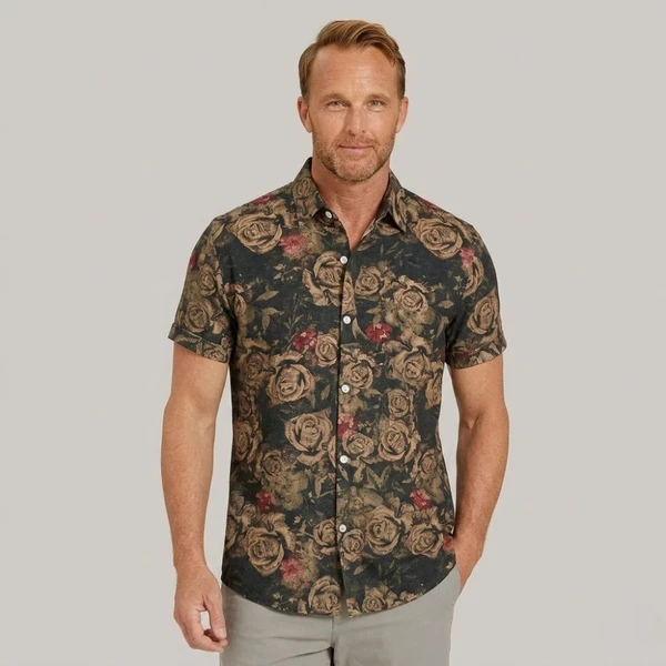 Camisa Vinser Jardim Noturno