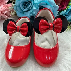 Sapatilha Flor Di Mila - Minnie Vermelho