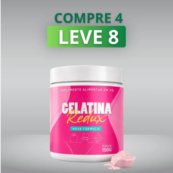 Gelatina Redux - 10% de Desconto no Pix + Frete Grátis