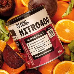 NITRO400 - BETERRABA E LARANJA - 270G - PLANT POWER