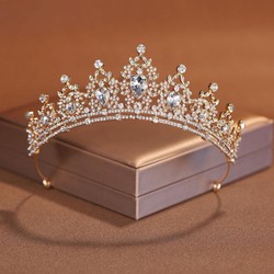 Tiara Luxuosa Coroa - Pedrarias 