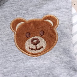Conjunto Moletom Bear Cinza