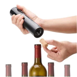 Kit Abridor de Vinho Elétrico Recarregável USB 4 Peças