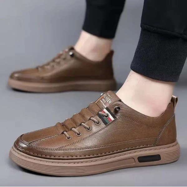 Tênis Masculino Italiano de Couro Matezzo