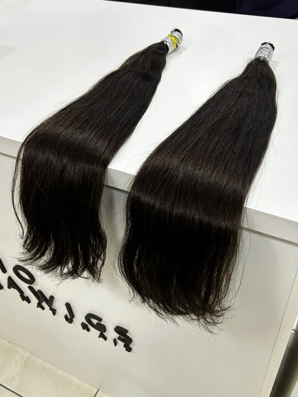 Cabelo Vietnamita Ondulado Natural Castanho claro - 55cm (100g)