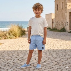 BERMUDA RAYMI DENIM DAME DOS AZUL - 6826