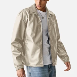 Jaqueta de Couro Masculina Urban