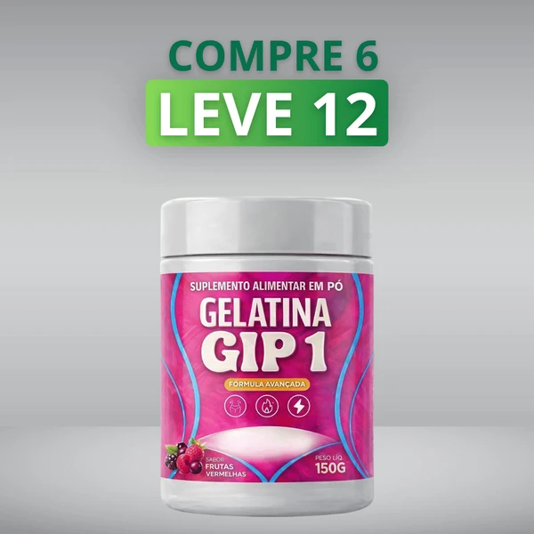 Gelatina GLP-1 - 10% de Desconto no Pix + Frete Grátis