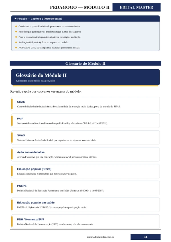 Pedagogo - Araguaína TO