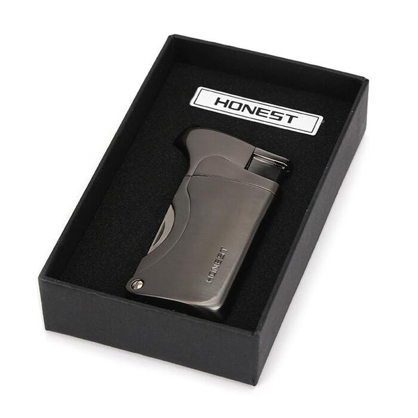 Isqueiro Maçarico Honest 241 - Chumbo Mod.2 (1 Chama)