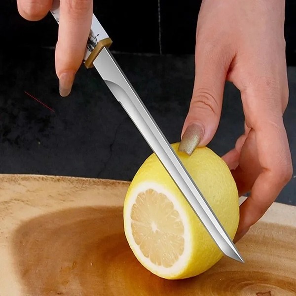 Faca utilitária para cortar carne, frutas, peixe, faca de chef, cortar carne, facas de cozinha vegetais, forja manual, desossa, ferramenta de faca de açougueiro