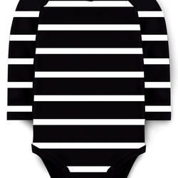 KIT BODY BEBÊ 5 PEÇAS RIBANA ZEBRA