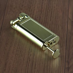 Isqueiro para Cachimbo Spunk Pipes Lines - Dourado