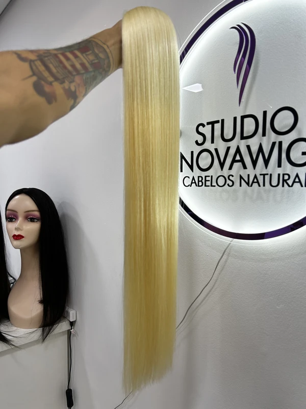 Cabelo Vietnamita Loiro 75cm - 100gr