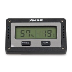 Higrômetro Digital Xikar Rectangular