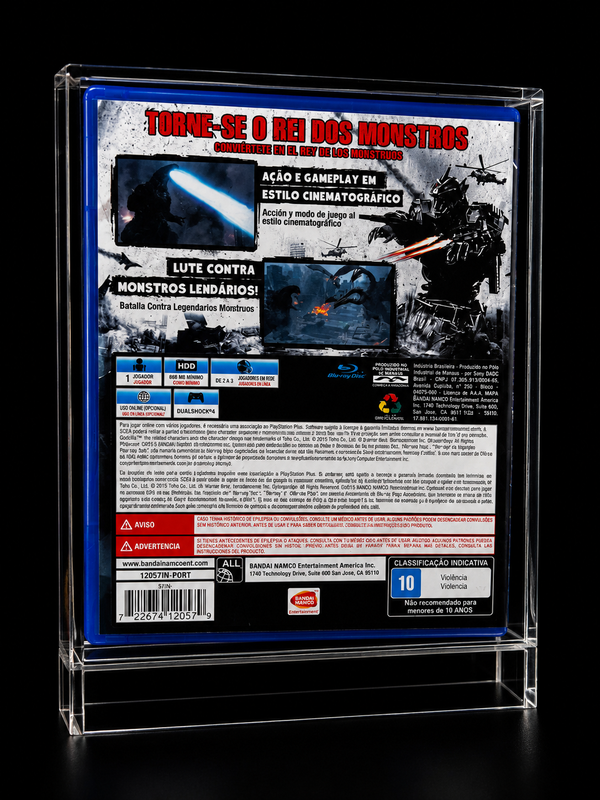 Case Acrílica Premium para Jogos de PlayStation 4