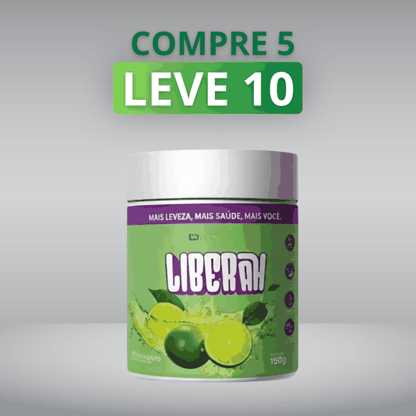 Liberah - 10% de Desconto no Pix + Frete Grátis